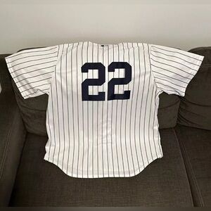 Nike Authentic New York Yankees Ben Rice #22 MLB Baseball Jersey Mens Sz XXL
